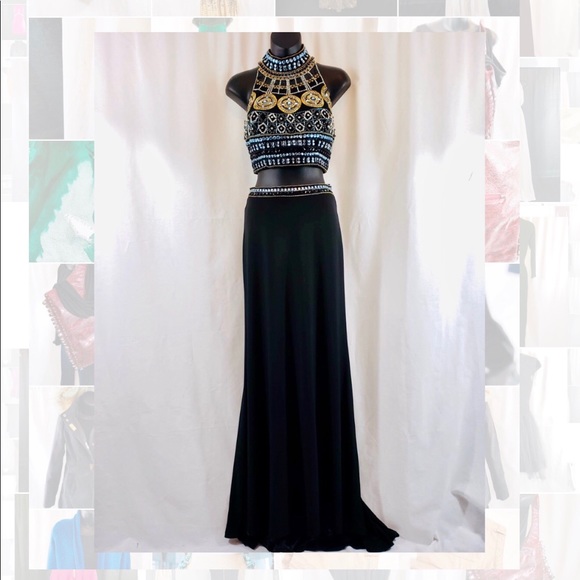 Sherry Hill two piece gown - Picture 6 of 8